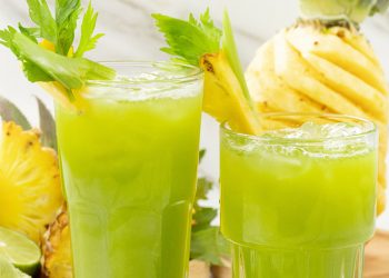 Công thức nước ép dứa cần tây Healthy