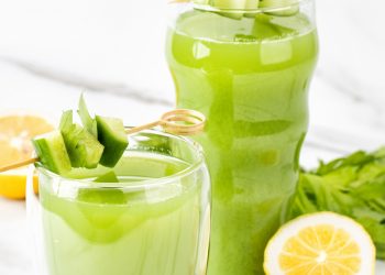 Công thức nước ép dưa chuột cần tây
