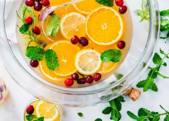Công thức pha chế Champagne Punch trái cây