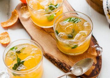 Công thức pha chế cocktail Mandarin Mint Lemonade