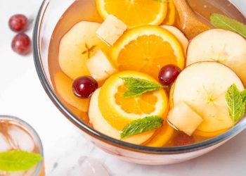 Công thức pha chế Sangria Cava Tây Ban Nha