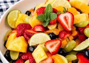 Công thức salad trái cây làm món ăn phụ tuyệt vời