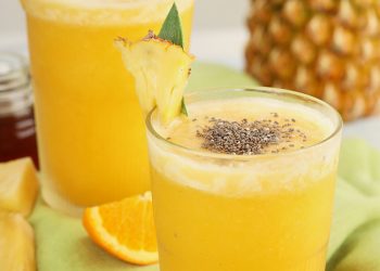 Công thức sinh tố dứa gừng bổ sung dinh dưỡng tốt nhất