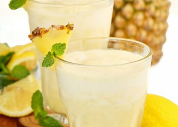 Công thức sinh tố dứa với sữa xua tan cái nóng mùa hè