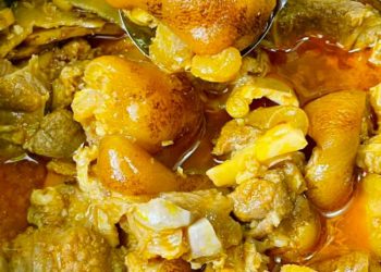 Làm món chân giò heo giả cầy chuẩn vị miền Bắc