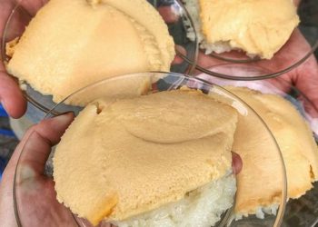 Thơm ngon nức tiếng hàng Xôi Xiêm Cốt Dừa Sầu Riêng thâm niên hơn 40 năm ở khu người Hoa