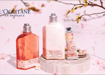 Review sữa dưỡng thể L’Occitane Cherry Blossom Shimmering Lotion: Dưỡng da ẩm mịn, thơm hương anh đào
