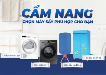 Các loại máy sấy quần áo phổ biến hiện nay, loại nào dành cho bạn?