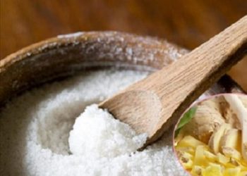 Công dụng của muối gừng nóng giúp không bị sổ bụng sau sinh