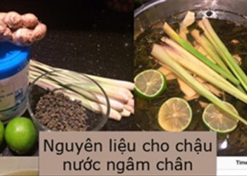 Mẹ bầu chia sẻ cách ngâm chân thảo dược giúp ngủ ngon hơn