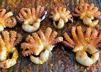3 cách làm bạch tuộc nướng sa tế cực dễ giòn ngon khó cưỡng