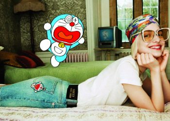 Cuộc “hôn phối” của quần áo, giày dép và Conan, Doreamon…
