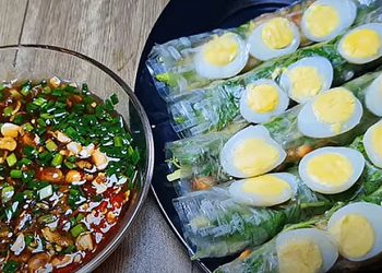 Bánh tráng chấm 5 loại nước sốt tuyệt ngon nếm thử quên lối về