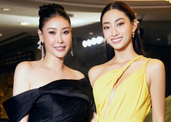 Hơn 2 con giáp, Hoa hậu Hà Kiều Anh vẫn trẻ trung không kém Lương Thuỳ Linh