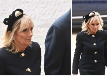 Đệ nhất phu nhân Mỹ Jill Biden bị chỉ trích ăn mặc không phù hợp khi viếng tang Nữ hoàng Elizabeth II