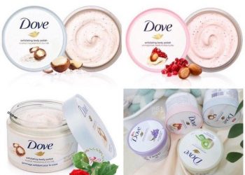 Review 7 sản phẩm tẩy tế bào chết Dove – đâu mới là chân ái của bạn?