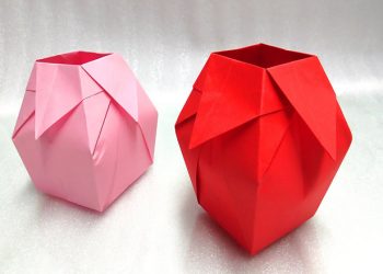 4 cách làm lọ hoa bằng giấy siêu đẹp chỉ với vài bước đơn giản