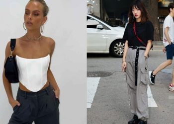 Áo corset, quần túi hộp tưởng hết lỗi bỗng hot trở lại