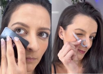 Clip: Dùng thẻ từ, tăm chỉ nha khoa kẻ mắt hiệu quả