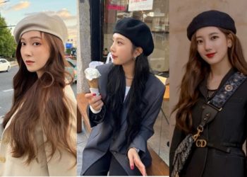 Mũ beret – phụ kiện ”sống ảo” mùa lạnh được mỹ nhân Hàn ưa chuộng