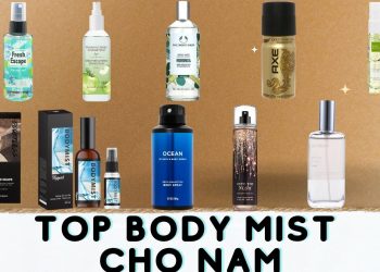 Review 11 body mist cho nam thơm “chuẩn men”