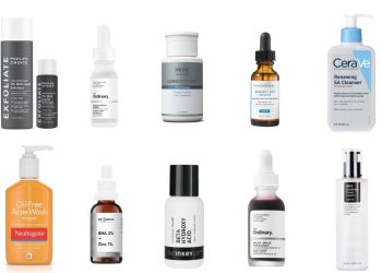 Điểm danh 10 sản phẩm chứa Axit Salicylic được ưa chuộng hiện nay