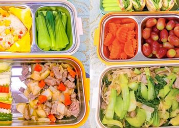 Xuýt xoa trước những hộp cơm trưa mẹ dậy sớm chuẩn bị cho con gái mang đi học