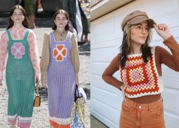 Xu hướng len móc đa sắc màu cho ngày chuyển từ đông sang xuân
