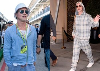Brad Pitt hồi xuân với gu thời trang trẻ trung