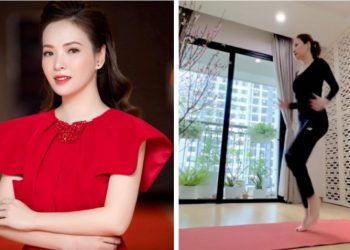 Clip: Diễn viên Đan Lê hướng dẫn các bài tập luyện giảm cân sau tết