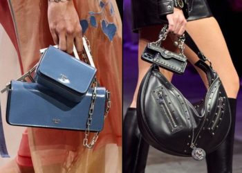 Mẫu ”túi trong túi” chiếm sóng sàn runway xuân hè 2023