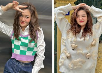 Tủ đồ đơn giản, toàn áo len gile nhưng ghi điểm của Thuỳ Anh