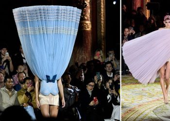 Độc lạ thời trang: Bộ váy lộn ngược của Viktor & Rolf nhận phản ứng trái chiều