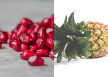 Ăn lựu, dứa kích thích mọc tóc nhanh, giảm tiết dầu