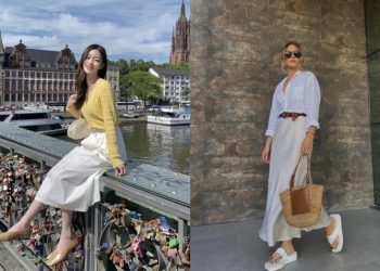 Chân váy dài đang là xu hướng mùa mốt mới