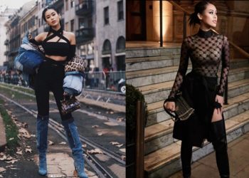 Fashionista Tiên Nguyễn khoe sắc kiêu kỳ trong show của loạt nhà mốt đình đám