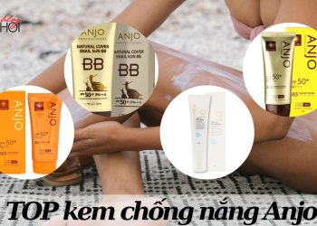 Điểm danh 4 loại kem chống nắng Anjo bán chạy nhất: nên mua loại nào?