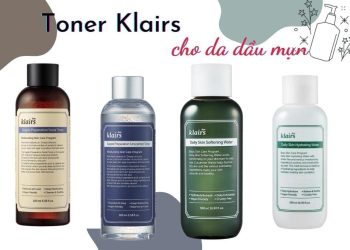 Review 4 toner Klairs cho da dầu mụn, nhạy cảm – cân bằng ẩm, làm dịu da